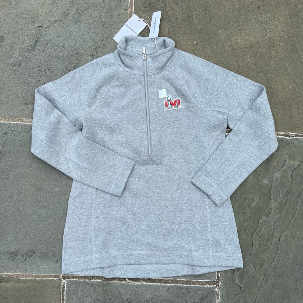 NWT Authentic Super Bowl LVI Quarterzip